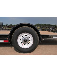 Black Fender Single Axle fits T1 C1 10"