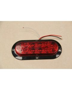 Tail Light Surface Mt 6" Oval LED