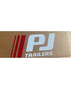 New PJ Decal small White