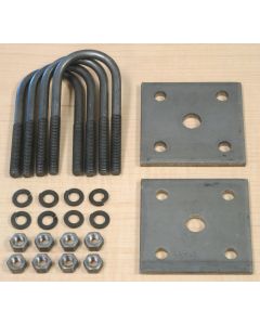 U-Bolt Tie-Plate Kit, 2K Axle